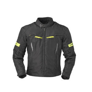 Veste de moto de course automobile, veste courte coupe-vent pour motard avec options de doublure chaude amovible, veste de protection pour la conduite - Product Image 1