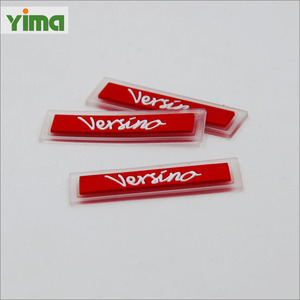 20 năm tùy chỉnh truyền nhiệt logo 3D dập nổi TPU PVC cao su đàn Silicone sắt trên bản vá in nhãn truyền nhiệt - Product Image 6