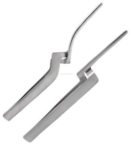 Juego de Pinzas para Papel de Articulación Dental, 2 Piezas, Rectas y Curvas, de Acero Inoxidable, Uso Dental Profesional, Autoclavables - Product Image 3