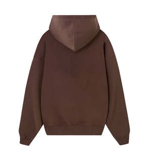 Sweat à capuche Streetwear uni de luxe personnalisé imprimé brodé pull décontracté écologique en coton de haute qualité coupe surdimensionnée - Product Image 4