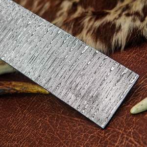 Nuevo palanquilla de acero damasco Vg10 67 capas hecha a mano personalizada para hacer cuchillo de acero damasco 60-62HRS 2-5mm palanquilla de acero damasco - Product Image 6