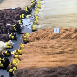 ผมต่อเวียดนามแท้ 28 นิ้ว 100 กรัม แบบตรง คุณภาพสูง ปลายผมแบบ Super Double Drawn ขายดี - Product Image 1