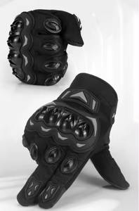 Guantes de moto de materiales personalizados para hombre y mujer con su propio diseño de logotipo Guante de moto de carreras con rango bajo - Product Image 2