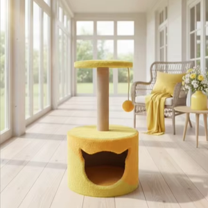 ที่ลับเล็บแมวคุณภาพสูง ยี่ห้อ Amistar รุ่น Yellow Dream สำหรับแมวทุกขนาด - Product Image 2