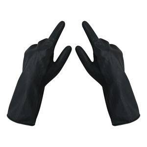 Guantes Resistentes a Ácidos con Recubrimiento de Neopreno y Forro de Algodón/Sintético, Textura Lisa y Ligera, Diseño Acampanado - Product Image 6