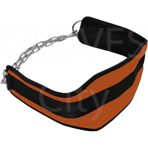 Superb Quality Heavy Duty Neoprene Dip <b>Belt</b> With <b>Chain</b> Industrial Strength GLOVES City Training Weightlifting Dip <b>Belts</b> 2025 - Product Image 5