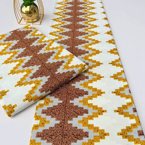 Freetown Premium African Wax Printed Cotton Fabric Luxurious Material for Stylish Dresses Traditional Clothing Home Decor - Product Image 1