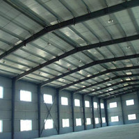 Bâtiment d'entrepôt en structure métallique à faible coût pour stockage, usine, atelier avec certificat CE/ISO/CWB