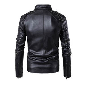 Chaquetas para Hombre 2025, Chaqueta de Cuero de Invierno Entallada para Hombre, Diseño Personalizado con la Mejor Tela de Lona, Precio Razonable - Product Image 2