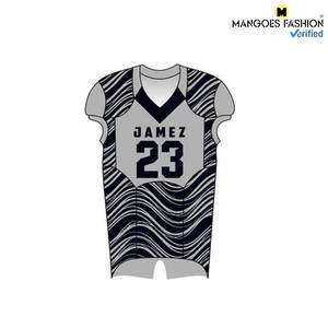 Vêtements de football américain, maillot vierge en polyester personnalisé, uniforme de football américain, impression par sublimation, vêtements de sport - Product Image 4