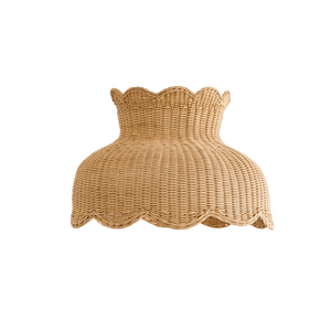 โคมไฟหวายลายหยัก ผลิตภัณฑ์ใหม่ ของตกแต่งบ้าน รับผลิตตามแบบ (OEM) มีให้เลือกหลากหลาย บรรจุภัณฑ์ตามสั่ง ขายส่ง สานด้วยมือจากเวียดนาม - Product Image 2