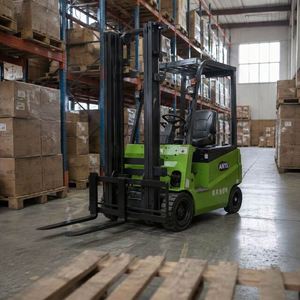 Chariot élévateur électrique 1-3 tonnes, batterie lithium-ion, 4 roues motrices, hauteur de levage 3m, pour manutention en entrepôt, à vendre - Product Image 2