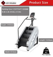 Appareil de fitness pour la gym : Stepper cardiovasculaire, simulateur d'escalade Master Stair Climber, machine d'escalade avec certification CE