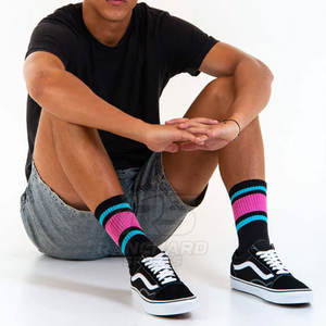 Chaussettes en coton douces et extensibles, chaussettes de sport à séchage rapide, chaussettes en coton confortables et douces pour l'extérieur - Product Image 4