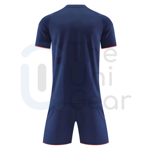 Conjunto de Jersey y Pantalones Cortos de Fútbol Cómodos y Retro, Uniformes de Secado Rápido con Impresión Digital de Alta Calidad - Product Image 2