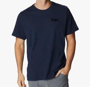 Usine en gros surdimensionné T-shirts 100% coton hommes col rond nouveau 2025 hommes à manches courtes poche t-shirt grand-grand - Product Image 6