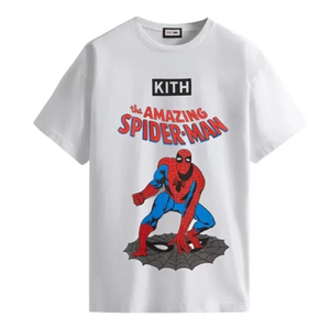 T-shirt imprimé graphique personnalisé pour femmes, vente en gros, en vrac, noir et blanc, lettres, tissu tricoté surdimensionné, uni, teint, style worsted - Product Image 4