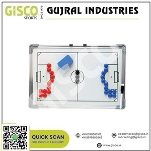 Tableau tactique magnétique moyen effaçable tableau blanc fabriqué en aluminium pour deux équipes stylo et support arrière - Product Image 2