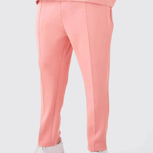 350gsm Top Quality Blank Heavyweight Tracksuit Men's Tracksuits 100% Cotton Sweatshirt Custom Streetwear Hoodie - Product Image 4