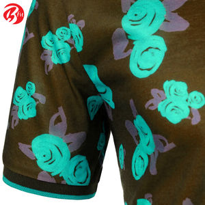 เสื้อเจอร์ซีย์แขนสั้นผู้ชาย ราคาดีที่สุด ผ้าถักวิสโคส/คอตตอน ทนทาน สวมใส่สบาย ระบายอากาศดี ลายเรียบ - Product Image 5