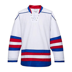 Maillot de hockey sur glace personnalisé de haute qualité design professionnel avec impression de logo pour vêtements de sport nom d'équipe «OEM» - Product Image 1