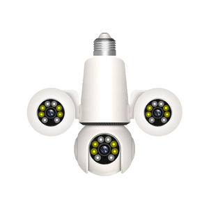 Cámara de Seguridad Exterior 355 °   Cámara de Vigilancia Inalámbrica para Exteriores con Seguimiento de Movimiento, Alarma y Almacenamiento Flexible, con IA - Product Image 1