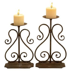 เชิงเทียนโลหะทำด้วยมือรูปลักษณ์ใหม่สำหรับดีไซน์เนอร์บ้านวิลล่าและโรงแรมใช้ในคอลเลกชันของดีไซน์เนอร์ - Product Image 4