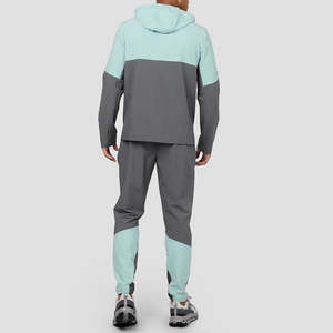 Chaqueta cortavientos Softshell ligera con capucha, abrigo impermeable para exteriores para correr, senderismo y ropa de calle diaria - Product Image 3