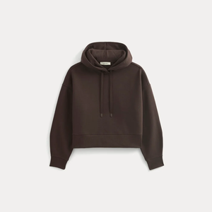 Ensemble en molleton tricoté 2 pièces de haute qualité pour femmes, pantalon de jogging d'automne et d'hiver avec sweat-shirt à capuche, ensemble de survêtement personnalisé - Product Image 4