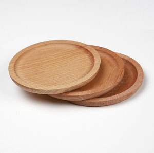 Posavasos Redondo de Diseño Único, Madera Natural con Acabado Marrón para Decoración de Mesa de Hotel, Tapetes y Almohadillas para Servir Té y Café - Product Image 4