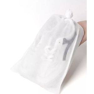 Recyclable Drawstring Non-Woven <b>Packaging</b> Bags Offset Printed for Shoes <b>Textile</b> Dust Bag Stock Ready Ship CENPLAS Brand Model - Product Image 2
