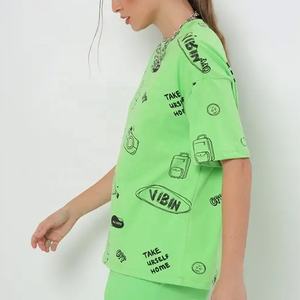 100% Polyester plus size custom printing blank cheapest womens <b>t</b>-<b>shirts</b> icons printing round neck short sleeve <b>ladies</b> fashion - Product Image 2