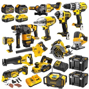 100% 사용 가능한 디월트 DCZ2096P2X2-XE 18V/54V 9.0Ah/5.0Ah FlexVolt <span class=keywords><strong>XR</strong></span> 리튬 이온 무선 17pc 콤보 키트 - Product Image 5