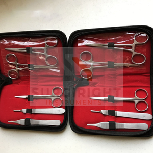 Kit de Suture de coussinet de pratique de Suture chirurgicale d'étudiants en soins infirmiers de haute qualité pour la formation médicale par des Instruments de Surgiright - Product Image 1