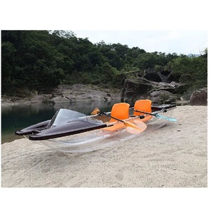 Kayak transparente de excelente calidad con fondo cristalino, tecnología de casco con vista panorámica y cubiertas protectoras - Product Image 4