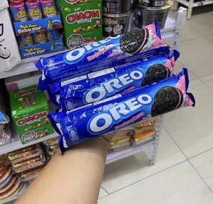 หลากหลายรสชาติของช็อคโกแลตเวเฟอร์แซนวิชคุกกี้บิสกิต oreos เวเฟอร์กัดเค็มกล่องเผ็ด47กรัม - Product Image 6