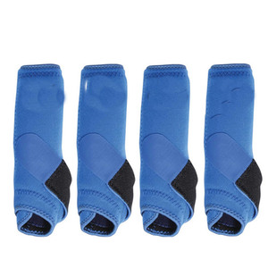 Botas de tendón de Medicina de caballo sublimadas 2025 con neopreno/material de cuero Euro Cavall Industries - Product Image 3