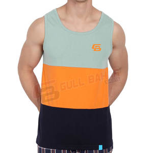 Débardeur d'été pour hommes avec tissu cool et look minimaliste simple Débardeur d'entraînement pour hommes - Product Image 1