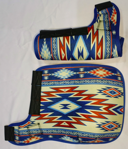 Bottes de cheval en néoprène de luxe élégantes enveloppes de sport protectrices de conception occidentale pour l'entraînement, le saut, l'équin équestre extérieur durable - Product Image 1