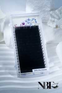 50% de descuento especial Lash C D Curl 16 18mm volumen ruso extensión de pestañas bandejas de pestañas individuales extensión de fabricación al por mayor - Product Image 6