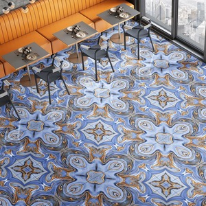 Vistaar Bleu Foncé 60x120cm Céramique 600x1200mm Carreaux Porcelaine Polie Brillant Luxe Brésil - Product Image 4