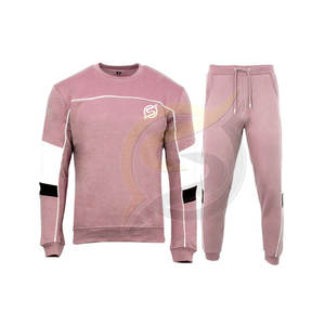 Costume de survêtement unisexe en molleton, 2 pièces, prix d'usine, vente en gros, uniforme de Jogging - Product Image 4