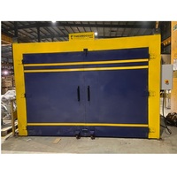 Four de séchage industriel robuste en aluminium avec moteur à roulement PLC, haute capacité, pour séchage à air chaud d'électronique, 200°C, 380V/460V