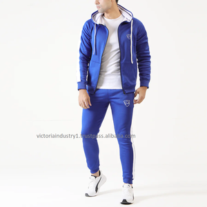 Trinda tela chándal tela Super Poly uniforme ropa deportiva gimnasio al aire libre poliéster 2 piezas conjunto - Product Image 4