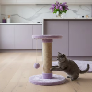 Rascador para gatos Amistar Lavender Cloud de alta calidad para gatos de todas las razas y tamaños. - Product Image 1