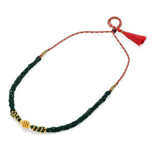 สร้อยคอทองคำแท้แบบโบราณสำหรับผู้หญิง - Product Image 3