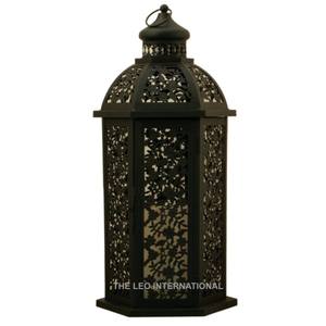 Farol Decorativo de Acero Inoxidable de Diseño Antiguo para el Hogar, Navidad y Bodas, Otros Portavelas y Faroles - Product Image 4