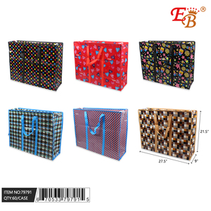 Medium 28 \ "X22 \" X9 \ "Bolsa no tejida ecológica Zip 175G Tela de transferencia de calor PP reciclable para publicidad Regalo de uso diario - Product Image 1