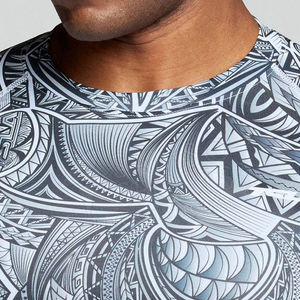 Rashguard pour garçons haute performance pour l'entraînement et la compétition de Jiu Jitsu Vêtements de sport MMA vierges pour les vêtements d'arts martiaux - Product Image 5