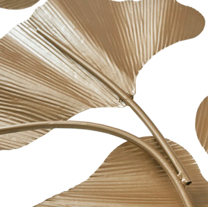 ที่แขวนผนังดีไซน์รูปใบไม้หรูหราสำหรับตกแต่งในร่มกลางแจ้งโรงแรมร้านอาหารบ้านห้องนั่งเล่นห้องนอนตกแต่งศิลปะ - Product Image 2